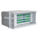 ODF-Faser-Klemmenkasten, 12 Anschlüsse, Schiebe-Schublade Typ 19 Zoll 12-Port-Glasfaser-Patch-Panel